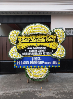 Papan Bunga Duka di Inggerus