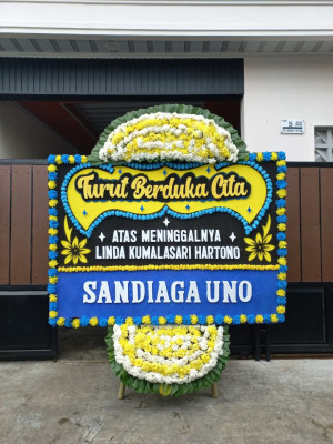 Papan Bunga Duka di Inggerus